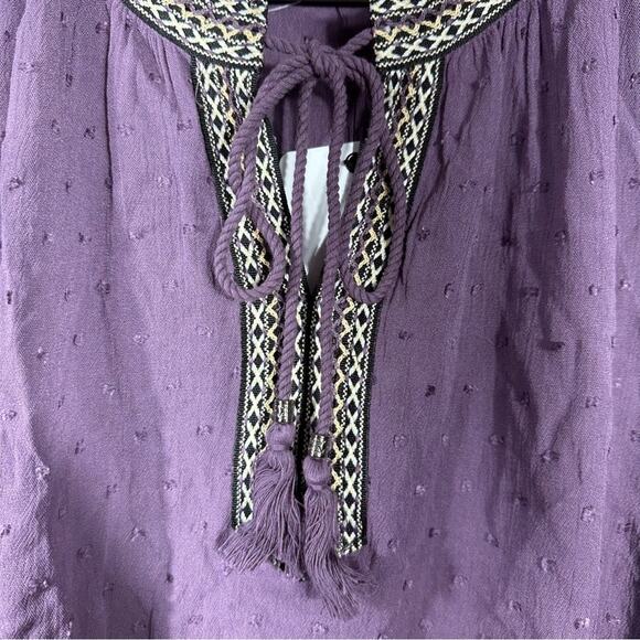 NEW DR2 Swiss Dot Embroidered Top Size Small - Picture 6 of 8